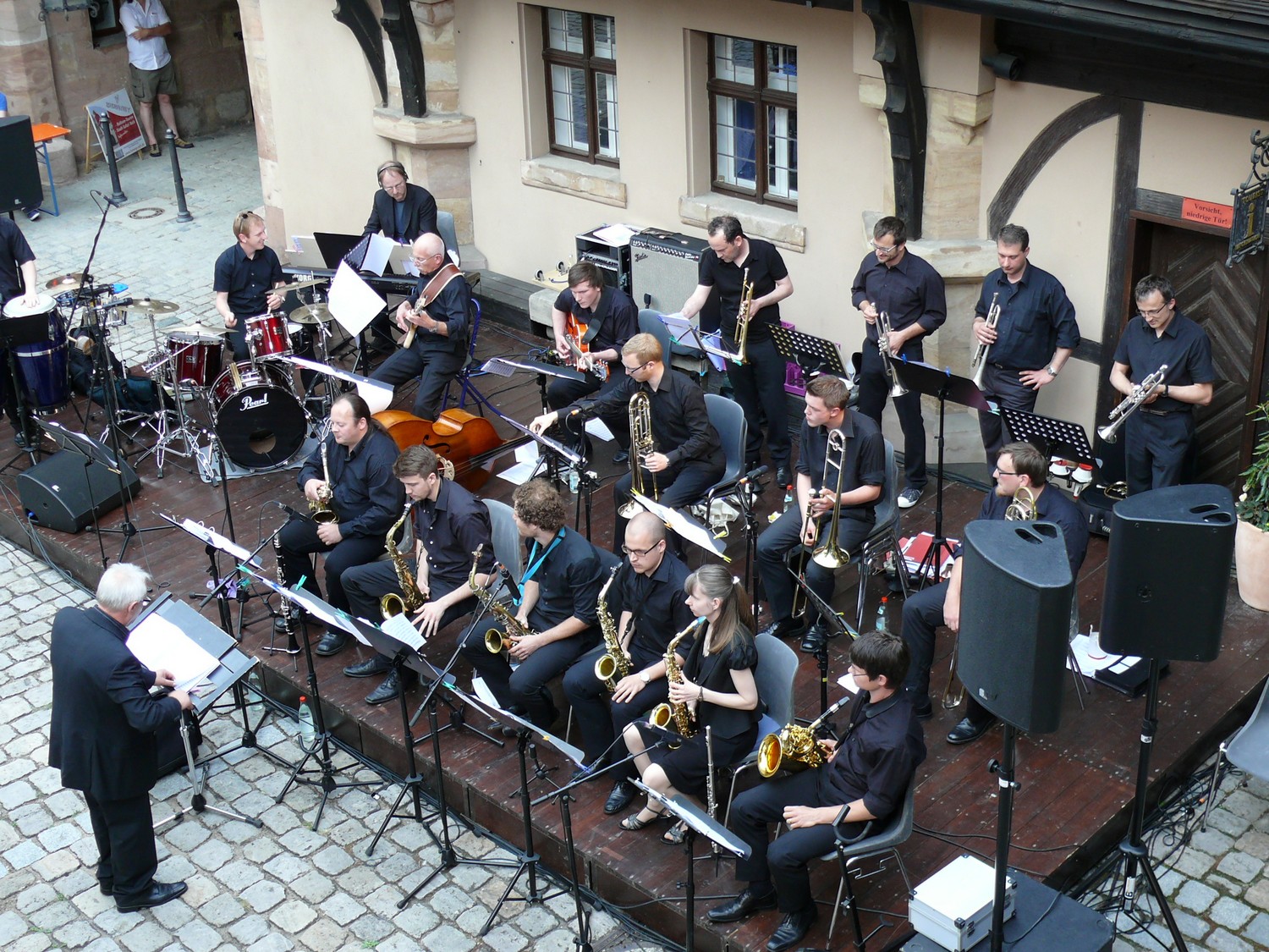  Hier ist das Stadtorchester der Stadt Roth zu sehen. 